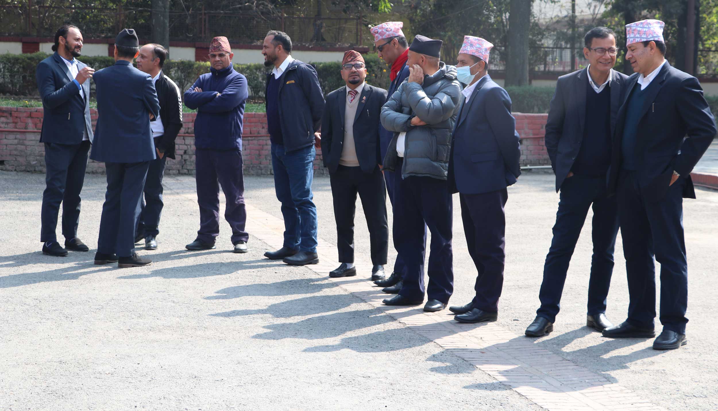 Gathering for the Blood Donation Program organized on the occasion of the Annual Day